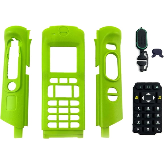 Green Housing Case Front Cover with Full-Keypad for Two Way Radio APX6000 APX6000XE APX8000 APX8000XE M300 APX8000XE M3