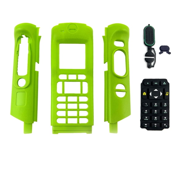 Green Housing Case Front Cover with Full-Keypad for Two Way Radio APX6000 APX6000XE APX8000 APX8000XE M3