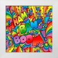 thumbnail image 1 of Green, Howie 20x20 White Modern Wood Framed Museum Art Print Titled - Wham Bang Boom, 1 of 4