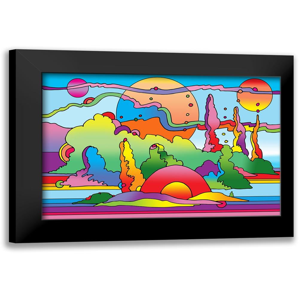 Green, Howie 24x17 White Modern Wood Framed Museum Art Print