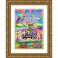 thumbnail image 1 of Green, Howie 24x32 Gold Ornate Wood Framed with Double Matting Museum Art Print Titled - Magic Bus, 1 of 4