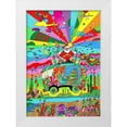 thumbnail image 1 of Green, Howie 24x32 White Modern Wood Framed Museum Art Print Titled - Santa Hippie Bus, 1 of 4