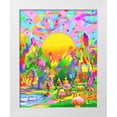 thumbnail image 1 of Green, Howie 26x32 White Modern Wood Framed Museum Art Print Titled - Swan Park Sunrise, 1 of 4