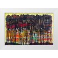 thumbnail image 1 of Green, Howie 32x23 White Modern Wood Framed Museum Art Print Titled - Trees-3, 1 of 4