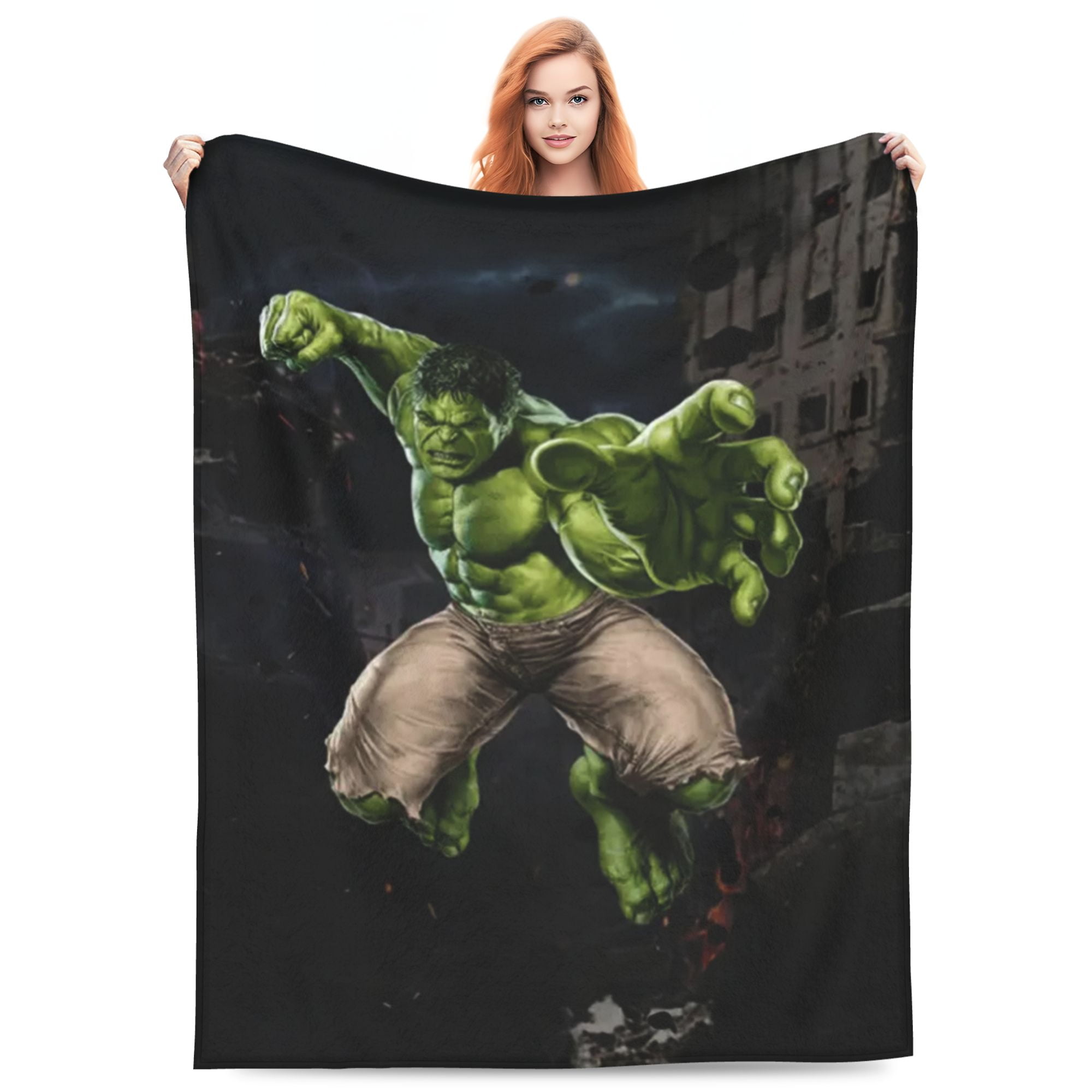 Hulk throw blanket sale