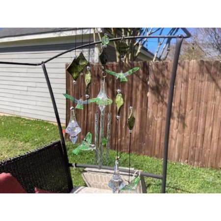 Green Hummingbird Wind Chime