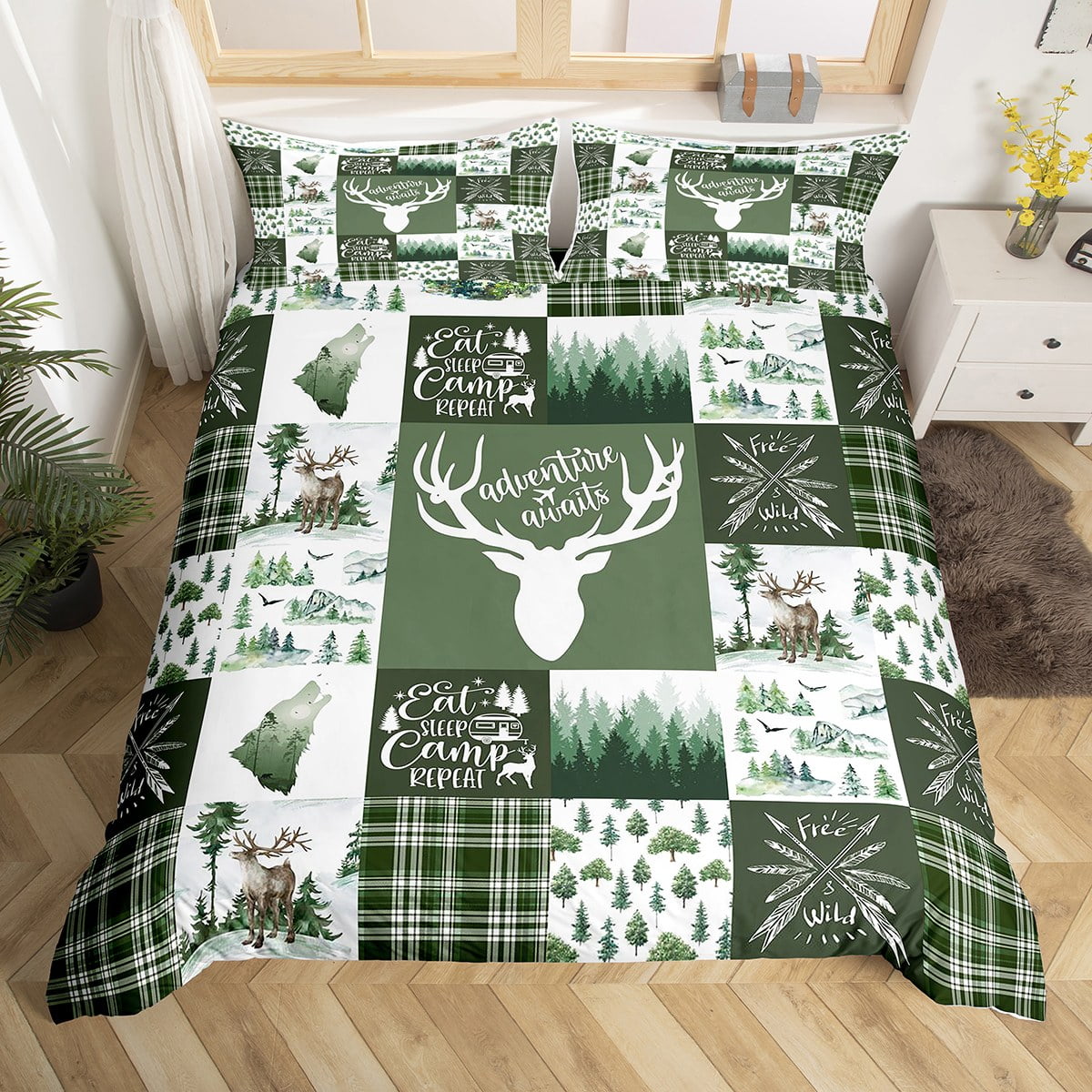 Handmade Deer Hide Bed Cover : r/ATBGE