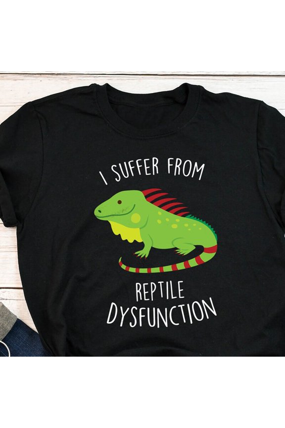 Green Iguana Reptile Lizard Dysfunction Animal Graphic Gift Apparel Tshirt,for men and women up to 5XL