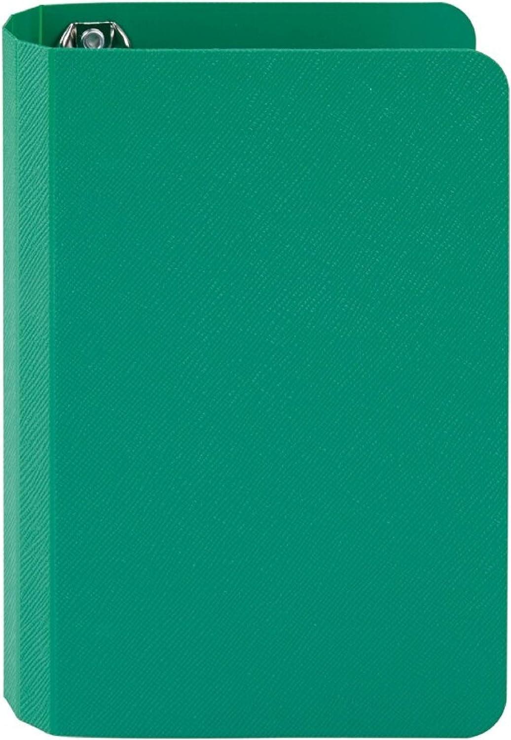 Green Index Card Binder  100 White 3"x5" Cardstock Index Cards, Lined Portrait Format