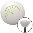 thumbnail image 1 of Green Instrument Gauge White Retro Shift Knob with M16 x 1.5 Insert Shifter Auto, 1 of 1