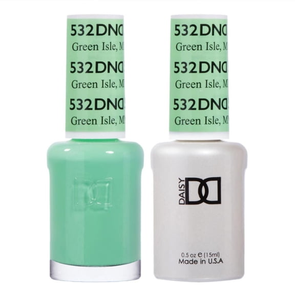 Green Isle #532 & Matching Polish Set - DND Gel & Lacquer