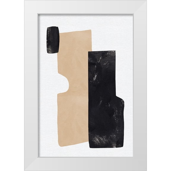 Green, Jacob 11x14 White Modern Wood Framed Museum Art Print Titled - Rosetta Stones I
