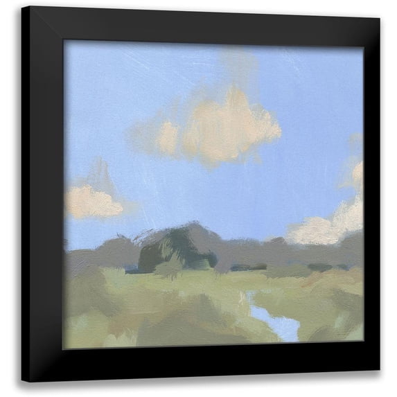 Green, Jacob 12x12 Black Modern Framed Museum Art Print Titled - August Impression II