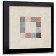 thumbnail image 1 of Green, Jacob 12x12 Black Modern Framed Museum Art Print Titled - Palette Swatches II, 1 of 5