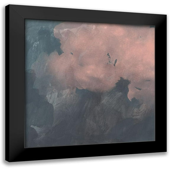 Green, Jacob 12x12 Black Modern Framed Museum Art Print Titled - Sunset Aura II