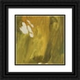 thumbnail image 1 of Green, Jacob 12x12 Black Ornate Wood Framed with Double Matting Museum Art Print Titled - Verdant Abstract I, 1 of 4