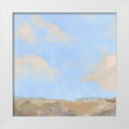 thumbnail image 1 of Green, Jacob 12x12 White Modern Wood Framed Museum Art Print Titled - Sandy Overlook I, 1 of 4