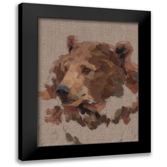 Green, Jacob 12x14 Black Modern Framed Museum Art Print Titled - Big Bear III
