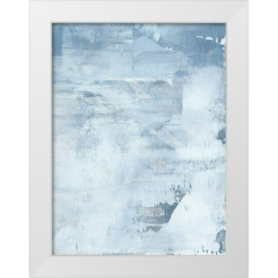 Green, Jacob 12x14 White Modern Wood Framed Museum Art Print Titled - Permafrost I