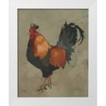 thumbnail image 1 of Green, Jacob 12x14 White Modern Wood Framed Museum Art Print Titled - Roost Ruler II, 1 of 4