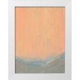 thumbnail image 1 of Green, Jacob 12x14 White Modern Wood Framed Museum Art Print Titled - Sherbet Sunrise I, 1 of 4