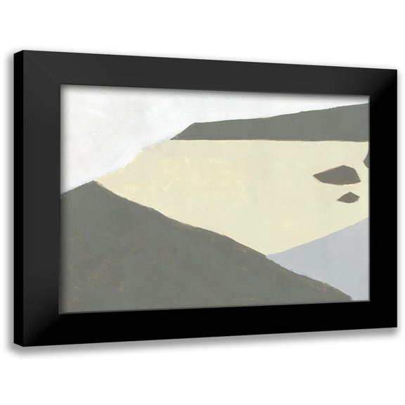Green, Jacob 14x12 Black Modern Framed Museum Art Print Titled - Landscape Composition I