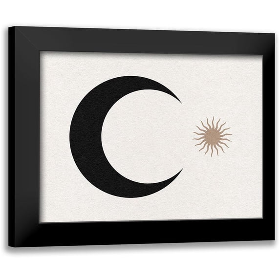 Green, Jacob 14x12 Black Modern Framed Museum Art Print Titled - Starry Spirit II