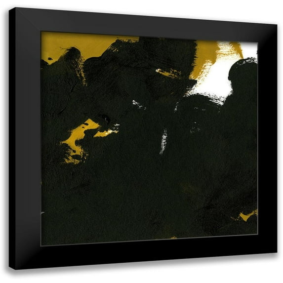 Green, Jacob 15x15 Black Modern Framed Museum Art Print Titled - Message to Motherwell IV