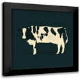 thumbnail image 1 of Green, Jacob 15x15 Black Modern Framed Museum Art Print Titled - Refined Holstein V, 1 of 5