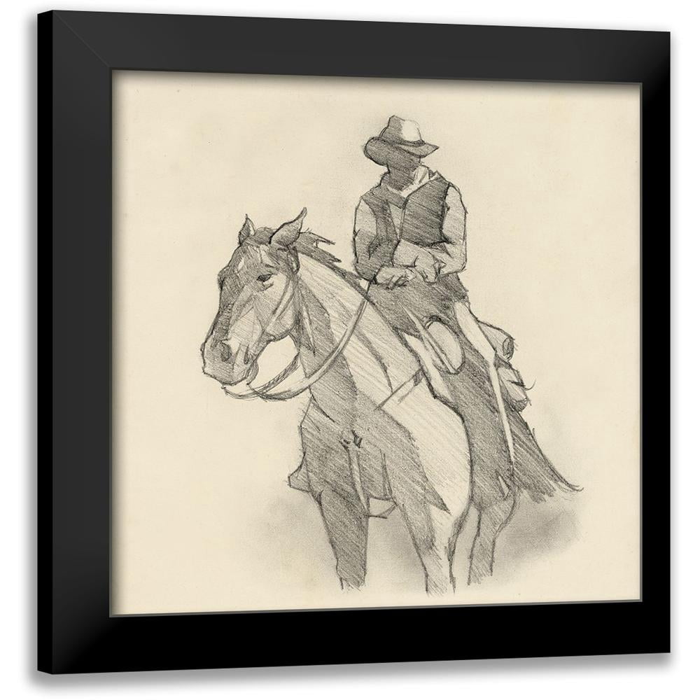 Green, Jacob 15x15 Black Modern Framed Museum Art Print Titled ...