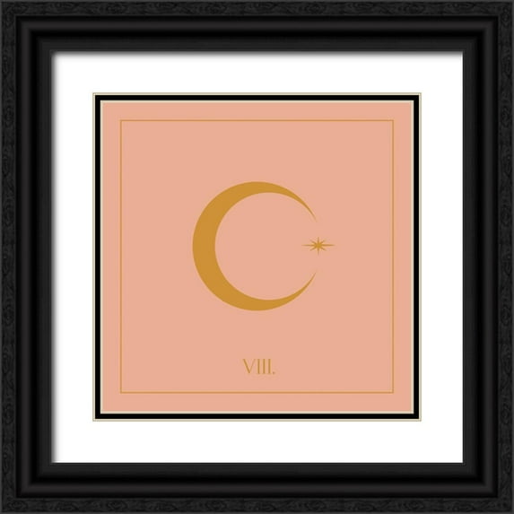 Green, Jacob 15x15 Black Ornate Wood Framed with Double Matting Museum Art Print Titled - Celestial Sign II