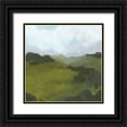 thumbnail image 1 of Green, Jacob 15x15 Black Ornate Wood Framed with Double Matting Museum Art Print Titled - Powell Valley I, 1 of 4