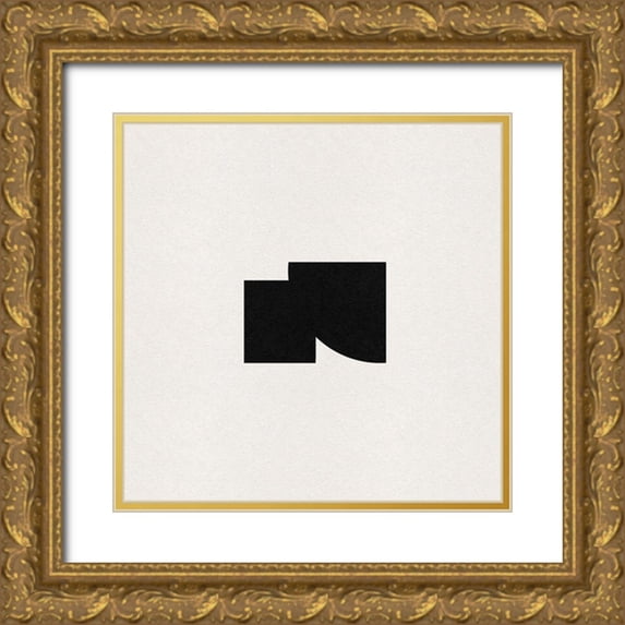 Green, Jacob 15x15 Gold Ornate Wood Framed with Double Matting Museum Art Print Titled - Polymath III