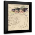 thumbnail image 1 of Green, Jacob 15x18 Black Modern Framed Museum Art Print Titled - Masked Masters (At the Opera), 1 of 5