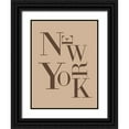 thumbnail image 1 of Green, Jacob 15x18 Black Ornate Wood Framed with Double Matting Museum Art Print Titled - Neutral City Center Type I, 1 of 4