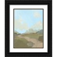 thumbnail image 1 of Green, Jacob 15x18 Black Ornate Wood Framed with Double Matting Museum Art Print Titled - Summer Wayside III, 1 of 4