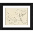 thumbnail image 1 of Green, Jacob 18x15 Black Ornate Wood Framed with Double Matting Museum Art Print Titled - Christchurch Oak I, 1 of 4