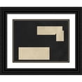 thumbnail image 1 of Green, Jacob 18x15 Black Ornate Wood Framed with Double Matting Museum Art Print Titled - Quadrate Abstract III, 1 of 4