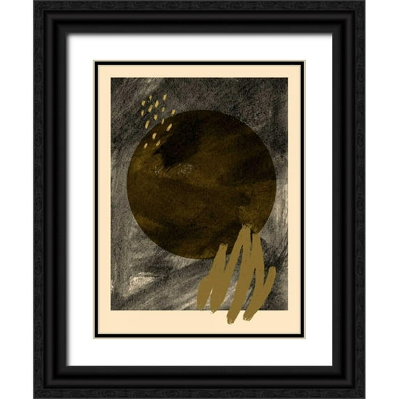 Green, Jacob 19x24 Black Ornate Wood Framed with Double Matting Museum Art Print Titled - Grafis I