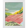 thumbnail image 1 of Green, Jacob 19x24 White Modern Wood Framed Museum Art Print Titled - Candy Coast II, 1 of 4