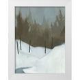 thumbnail image 1 of Green, Jacob 19x24 White Modern Wood Framed Museum Art Print Titled - Deep Snow III, 1 of 4