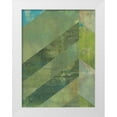 thumbnail image 1 of Green, Jacob 19x24 White Modern Wood Framed Museum Art Print Titled - Emerald Canopy I, 1 of 4