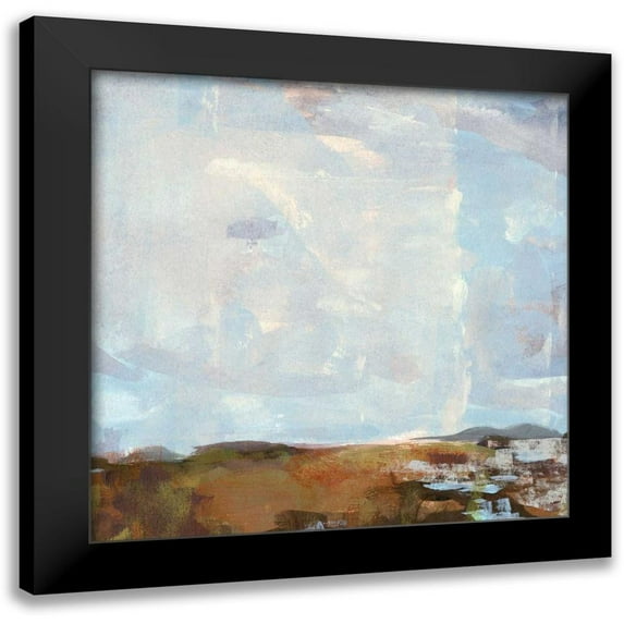 Green, Jacob 20x20 Black Modern Framed Museum Art Print Titled - Rannoch Moor II