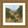 thumbnail image 1 of Green, Jacob 20x20 Gold Ornate Wood Framed with Double Matting Museum Art Print Titled - Hollis Ranch I, 1 of 4