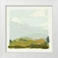 thumbnail image 1 of Green, Jacob 20x20 White Modern Wood Framed Museum Art Print Titled - Alpine Ascent I, 1 of 4