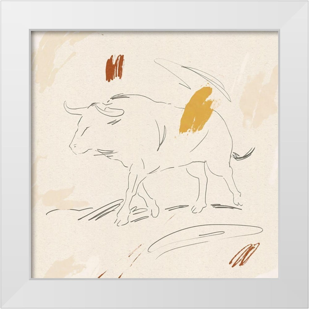 Green, Jacob 20x20 White Modern Wood Framed Museum Art Print Titled ...
