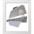 thumbnail image 1 of Green, Jacob 20x24 White Modern Wood Framed Museum Art Print Titled - Slab Sections II, 1 of 4