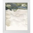 thumbnail image 1 of Green, Jacob 20x24 White Modern Wood Framed Museum Art Print Titled - Watercolor Abstract Horizon IV, 1 of 4