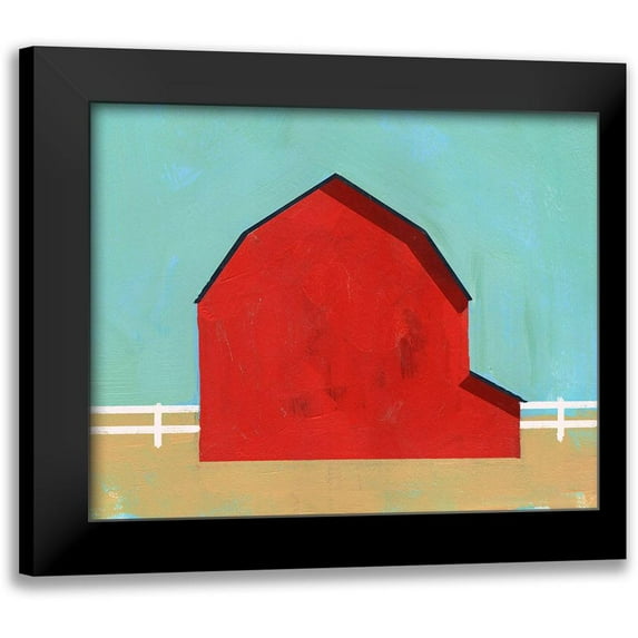 Green, Jacob 24x20 Black Modern Framed Museum Art Print Titled - Big Red One I