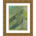 thumbnail image 1 of Green, Jacob 25x32 Gold Ornate Wood Framed with Double Matting Museum Art Print Titled - Emerald Canopy I, 1 of 4